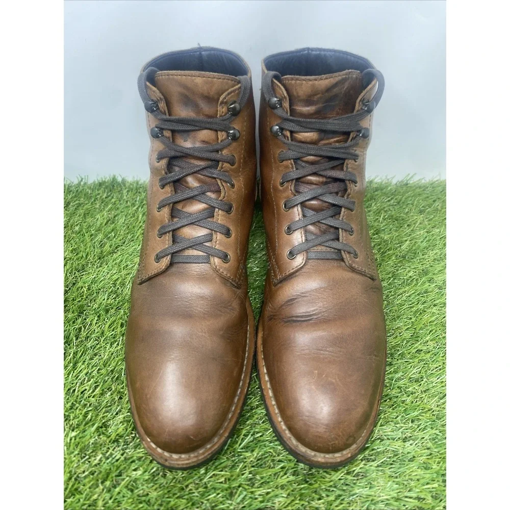 Thursday Boot Company President Boots Brown Leather Casual Preppy Men's Size 10